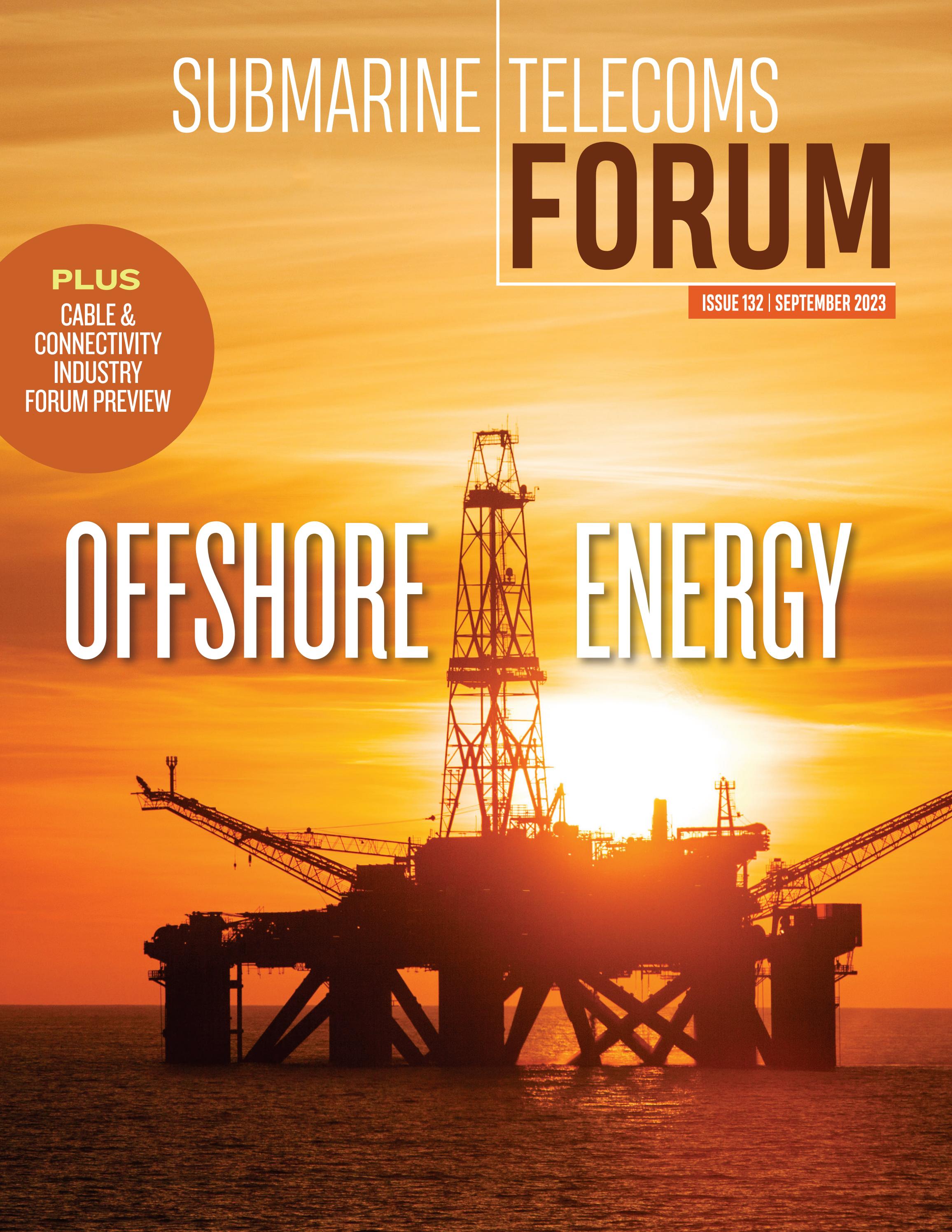 SubTel Forum Magazine #132 - Offshore Energy cover