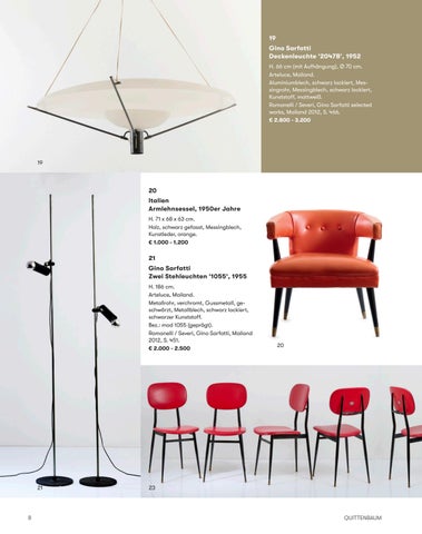 Quittenbaum Kunstauktionen GmbH 灯饰目录 · Auktion 170A | ITALIENISCHES DESIGN | QUITTENBAUM KUNSTAUKTIONEN 第 10 页