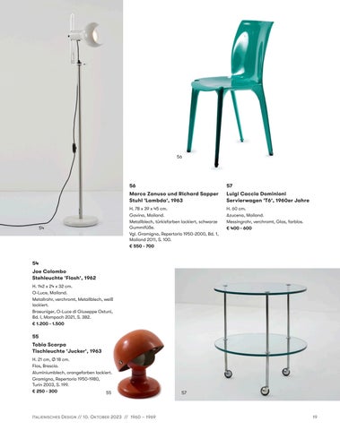 Quittenbaum Kunstauktionen GmbH 灯饰目录 · Auktion 170A | ITALIENISCHES DESIGN | QUITTENBAUM KUNSTAUKTIONEN 第 21 页
