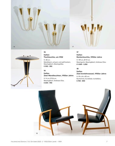Quittenbaum Kunstauktionen GmbH 灯饰目录 · Auktion 170A | ITALIENISCHES DESIGN | QUITTENBAUM KUNSTAUKTIONEN 第 9 页