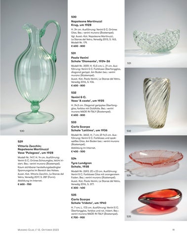 Quittenbaum Kunstauktionen GmbH 灯饰目录 · Auktion 170C | 穆拉诺玻璃 GLAS | QUITTENBAUM KUNSTAUKTIONEN 第 13 页