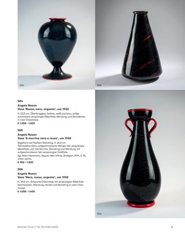 Quittenbaum Kunstauktionen GmbH 灯饰目录 · Auktion 170C | 穆拉诺玻璃 GLAS | QUITTENBAUM KUNSTAUKTIONEN 第 7 页