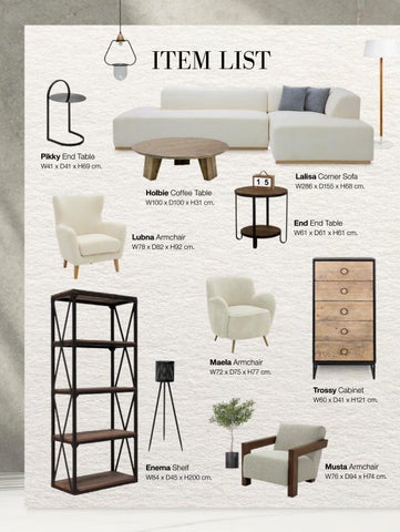 SB Design Square 家具目录 · THE COZY ORGANIC 第 20 页