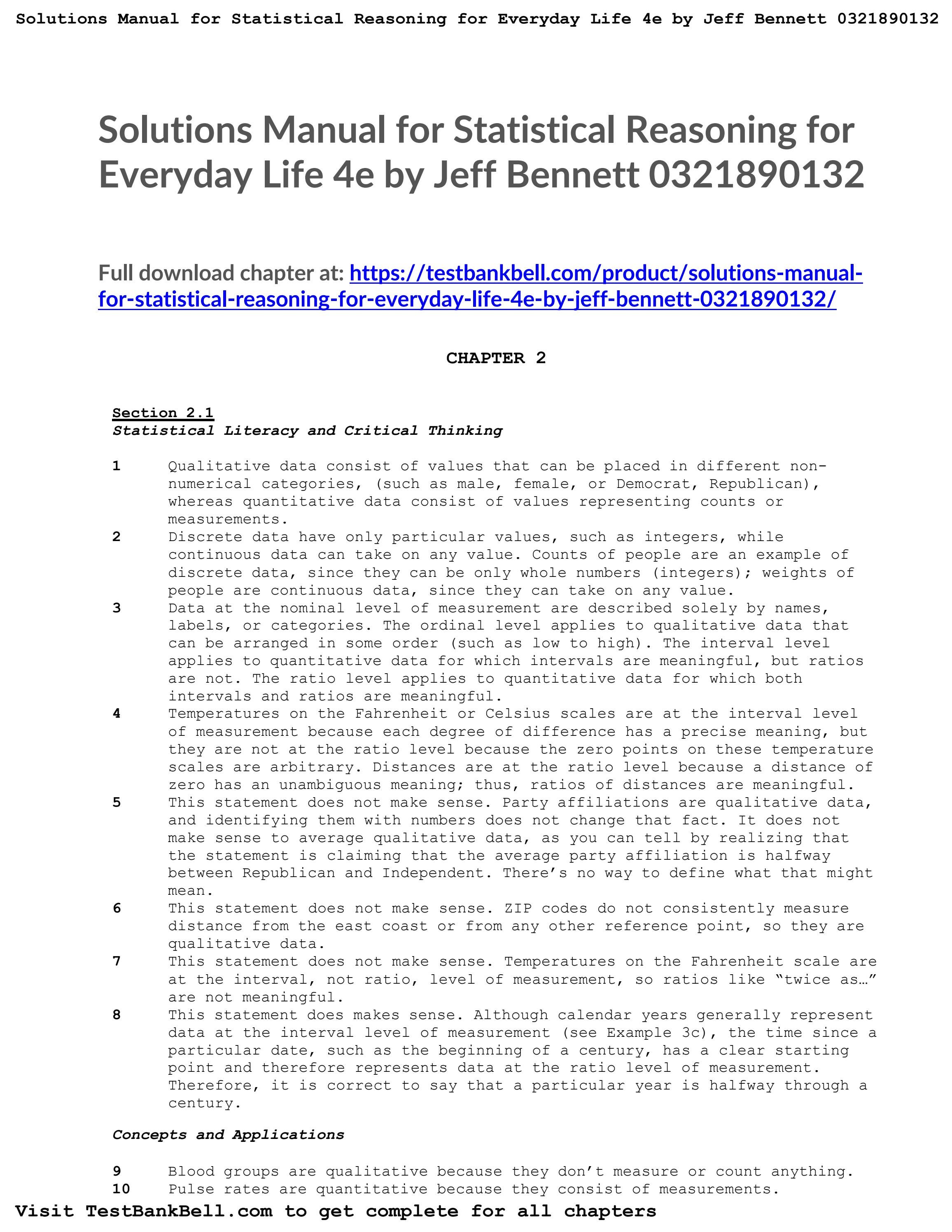FUNDAMENTALS OF STATISTICAL REASONING IN EDUCATION 4TH EDITION PDF visual data 4