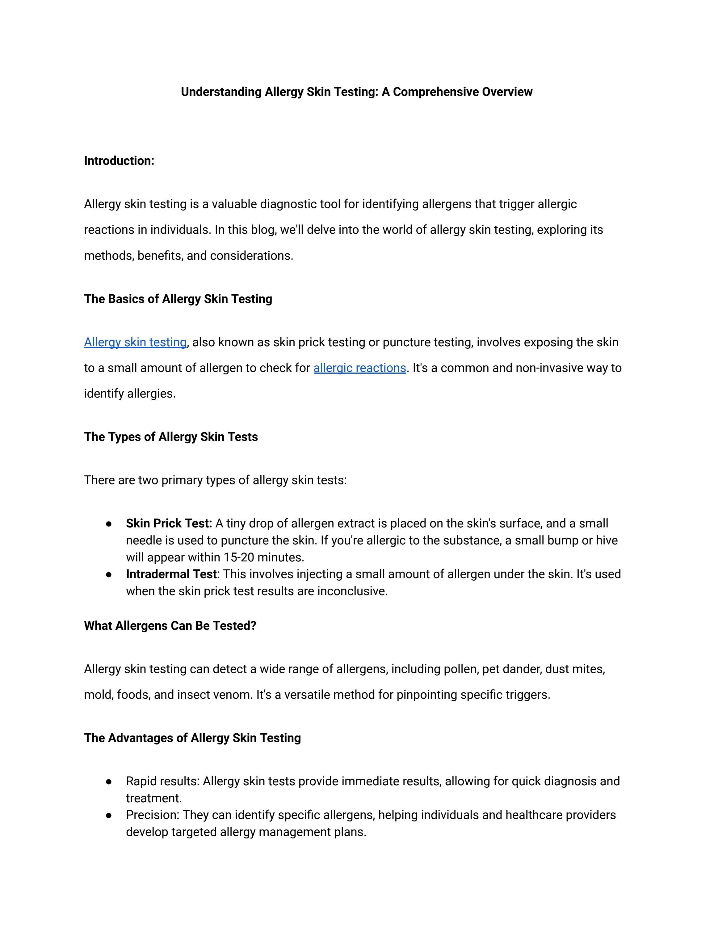 Allergy Skin Tests Advanced Allergy & Asthma Care by Allergydoc Issuu