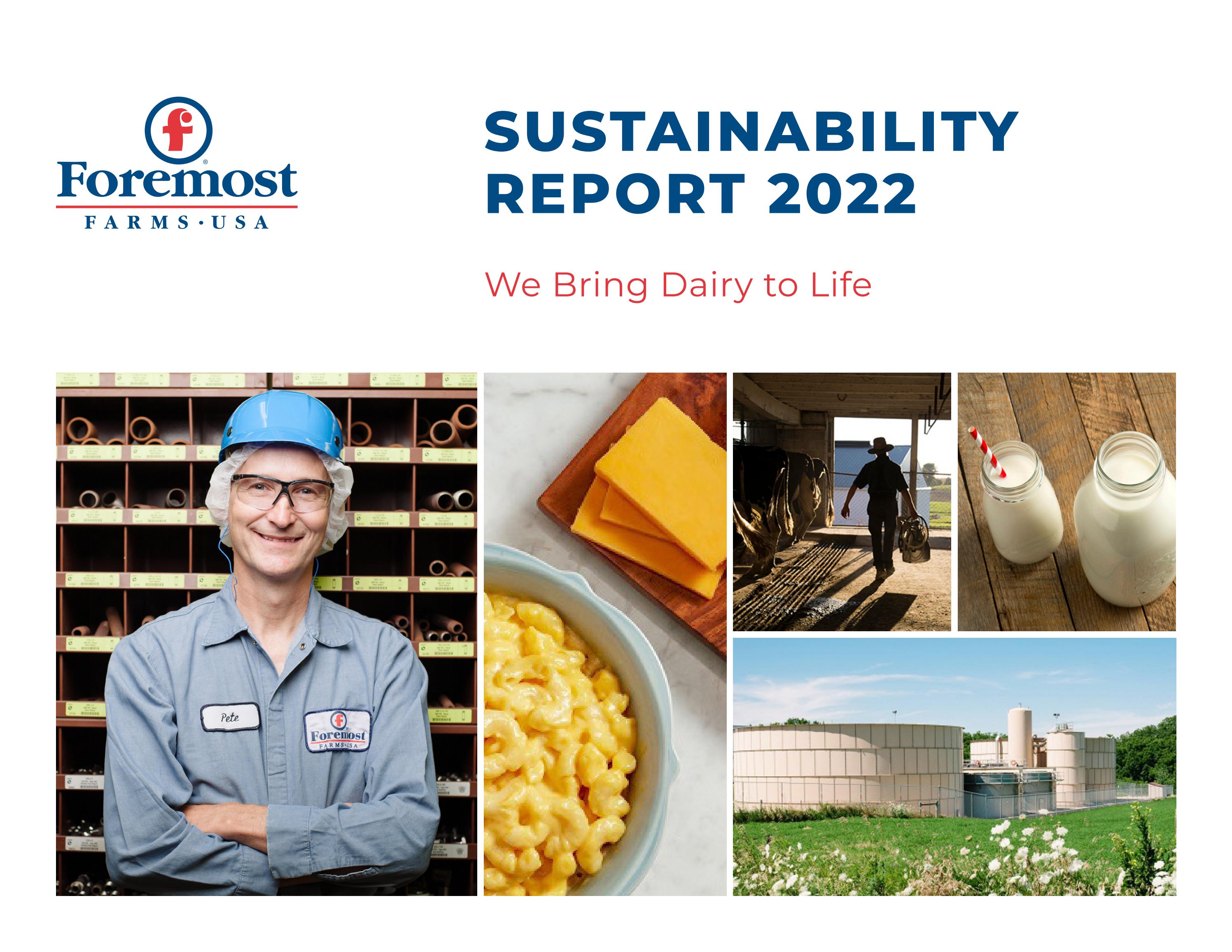 Foremost Farms Sustainability Report 2022 by foremostfarms Issuu