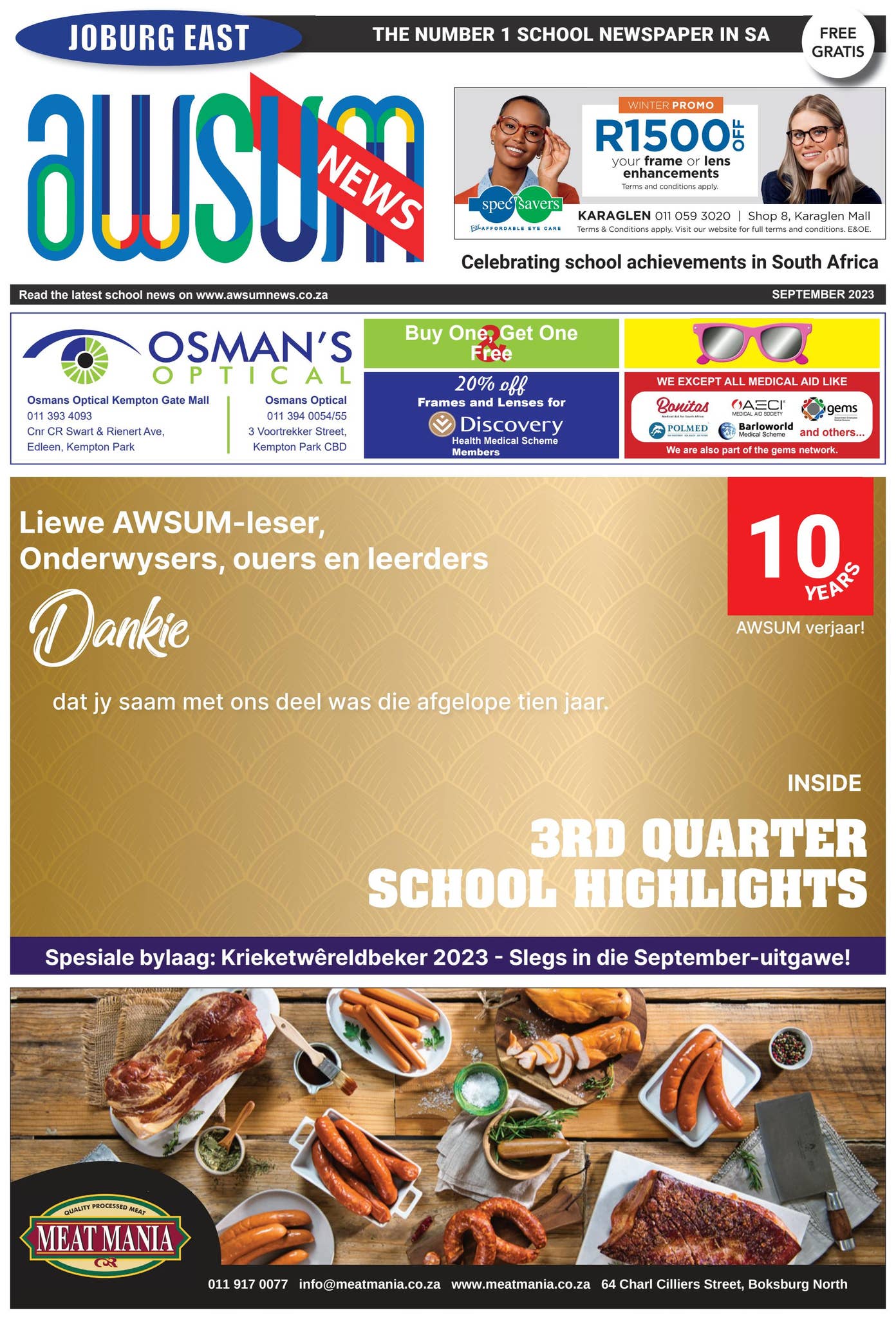 Awsum Facebook AWSUM JHB East September 2023 Edition by AWSUM News - Issuu