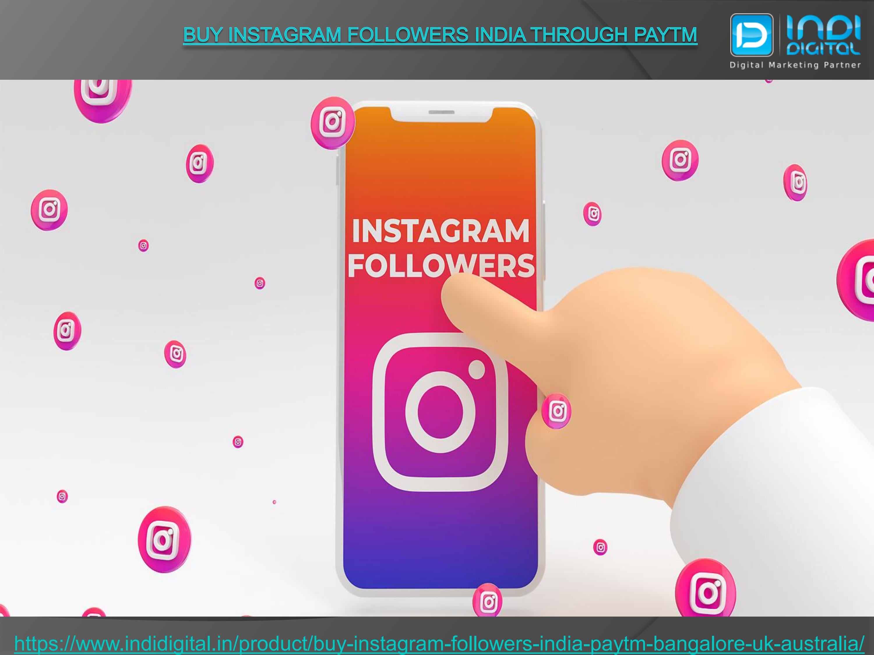 How to buy instagram followers india through paytm by