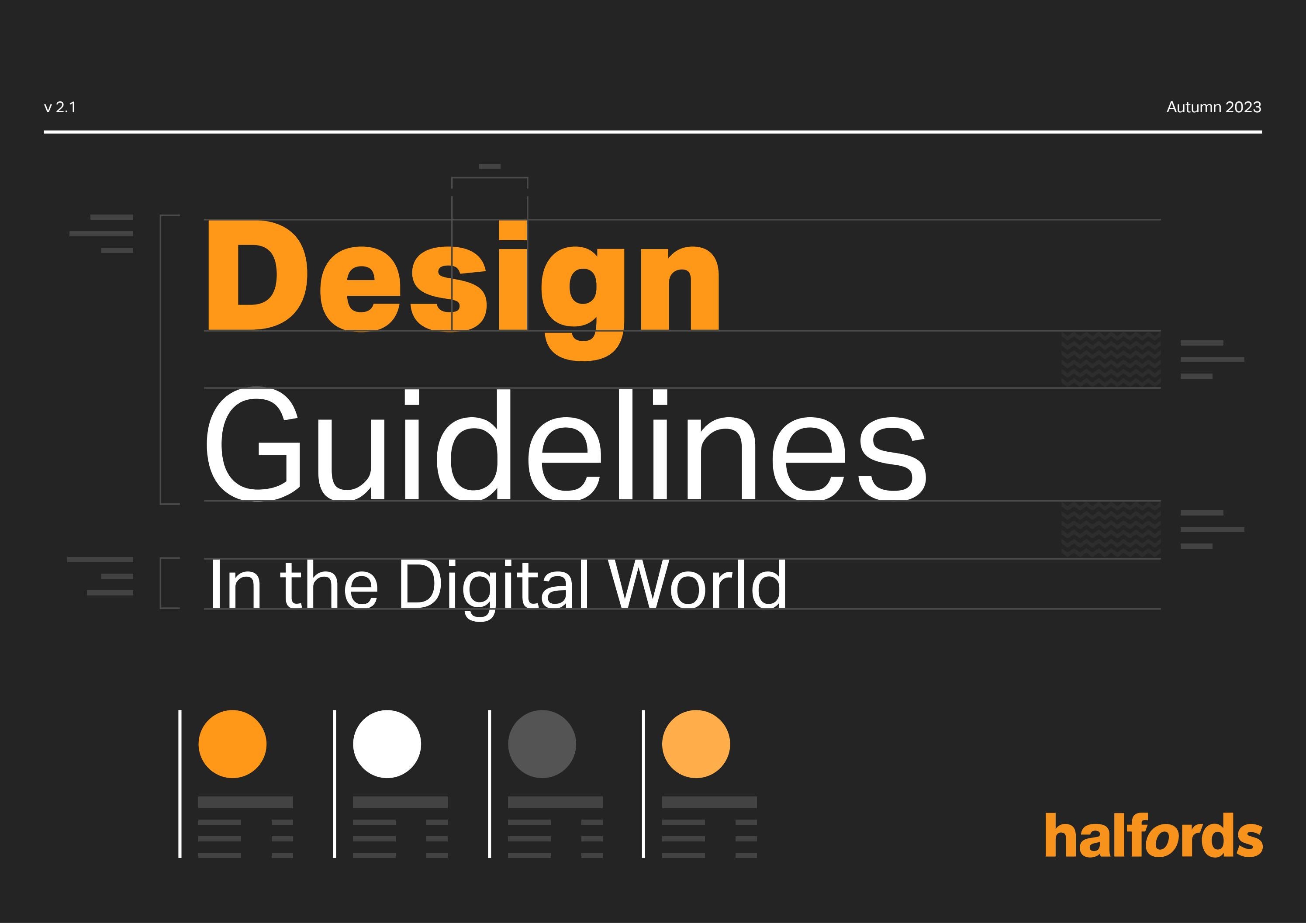 Halfords Digital Design Guidelines by halfords_digitaldesign Issuu