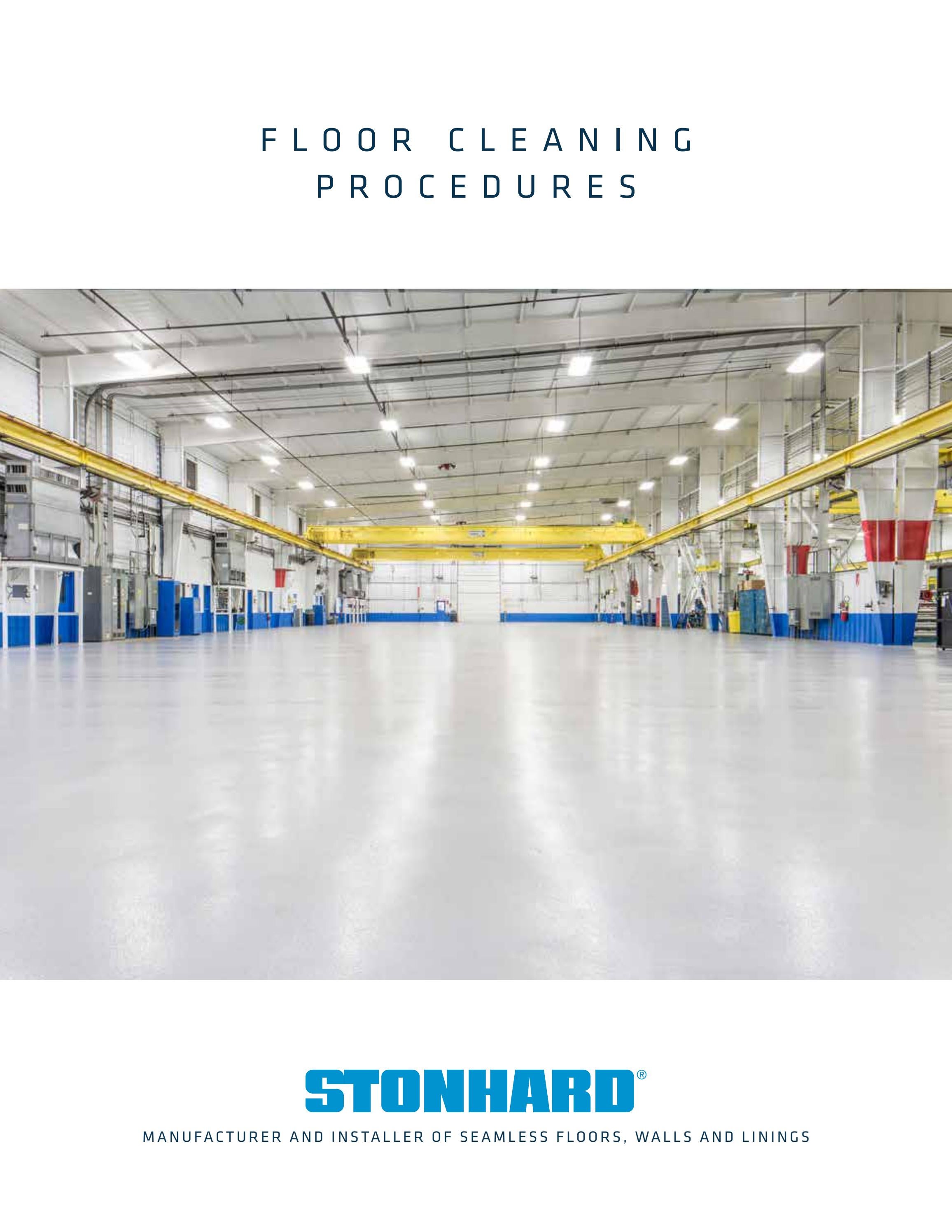 Floor Cleaning Procedures Brochure by stonhard_canada Issuu