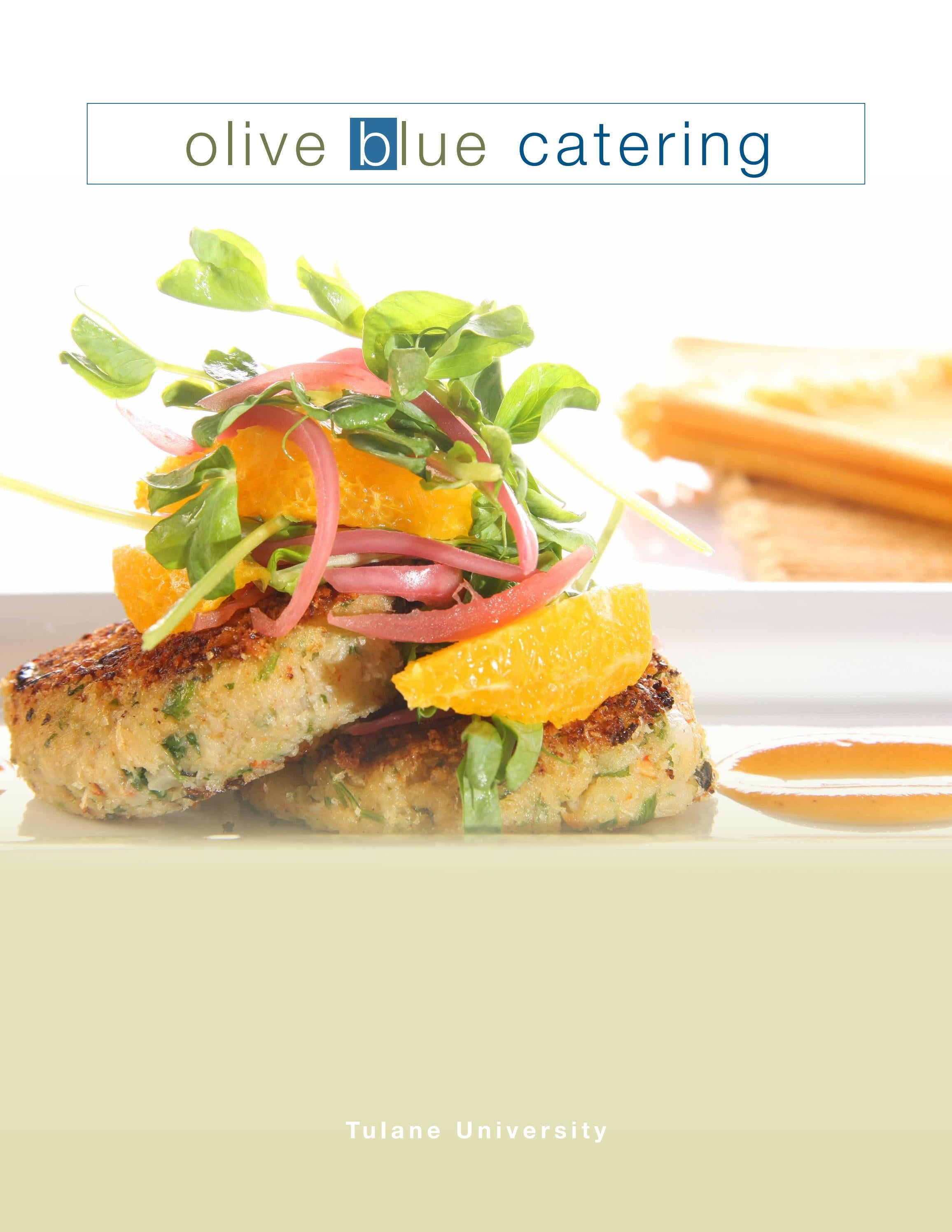 Tulane Olive Blue Catering by boardmenot2day Issuu