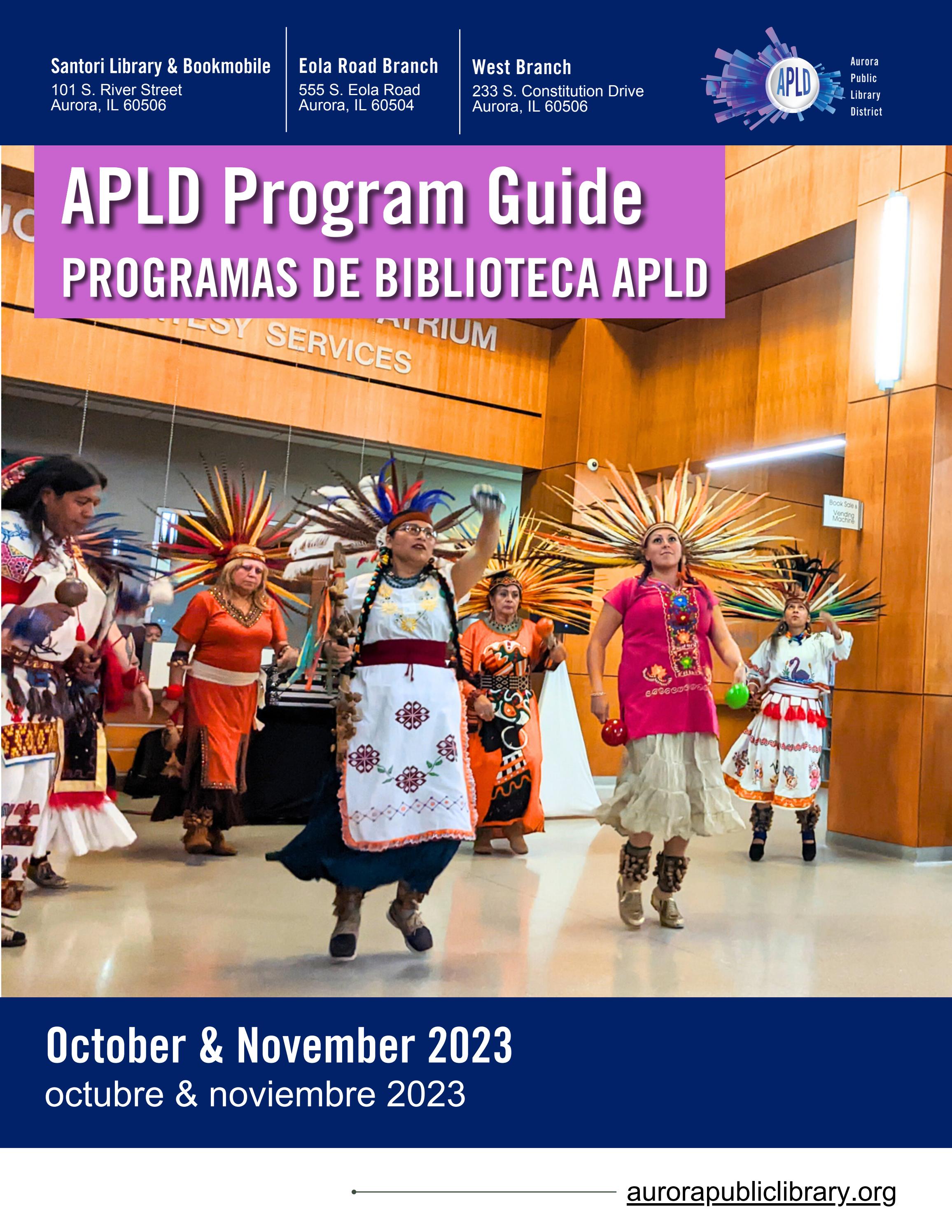 APLD Program Guide October - November 2023 by Aurora Public Library ...