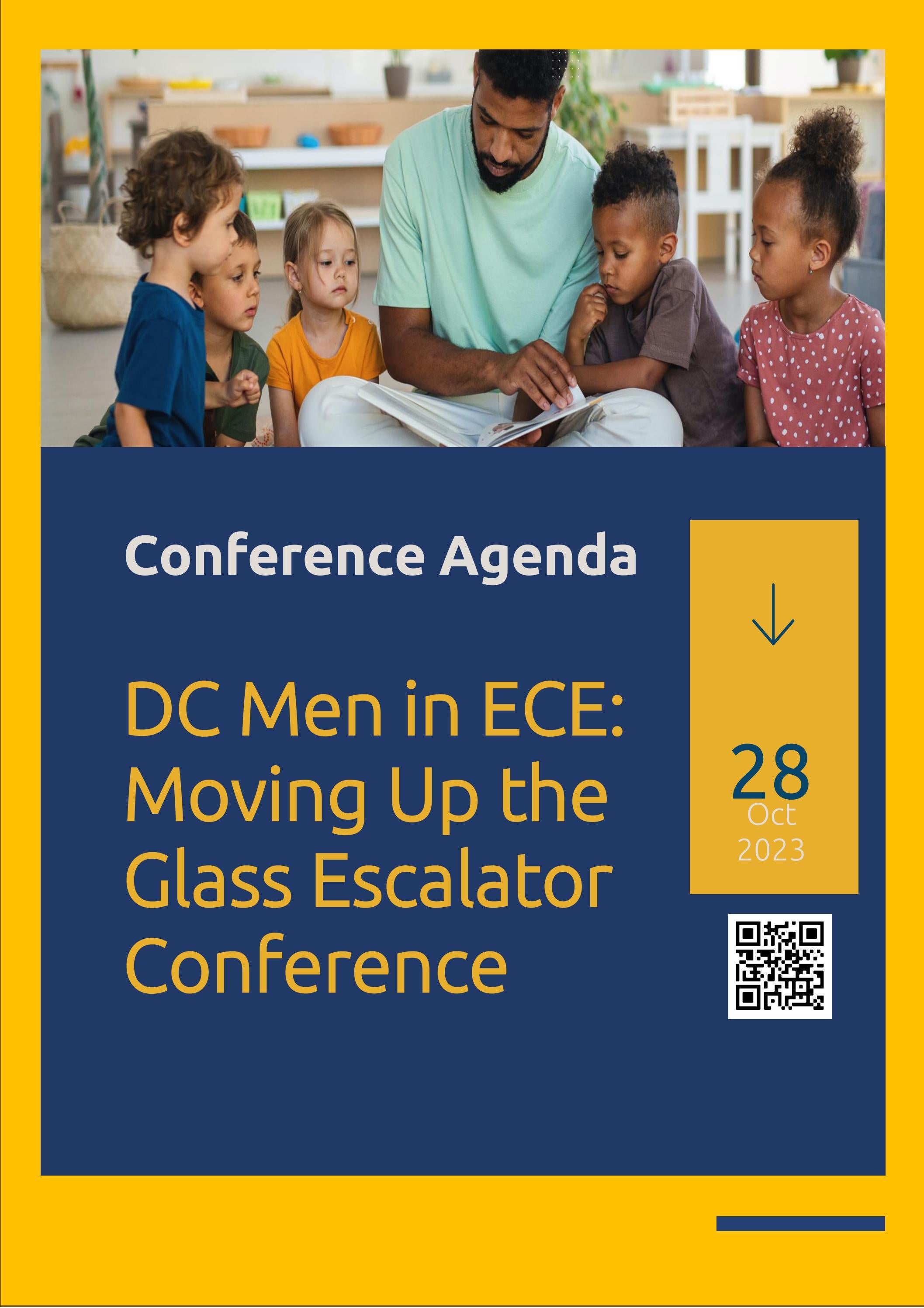 DC Men in ECE Moving Up the Glass Escalator Conference by Ihkeem Ma'at