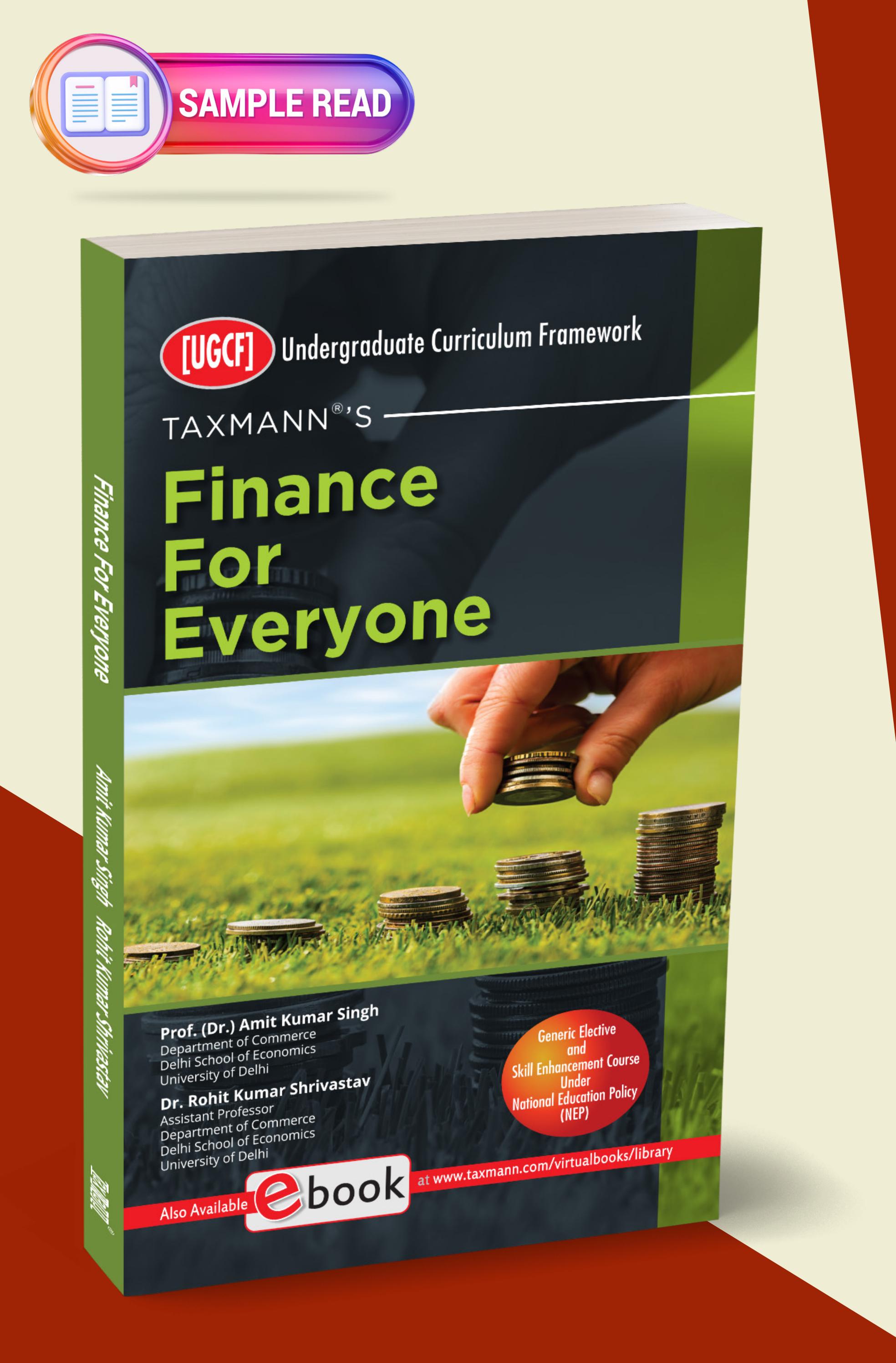 Taxmann's Finance For Everyone UGCF by Taxmann Issuu