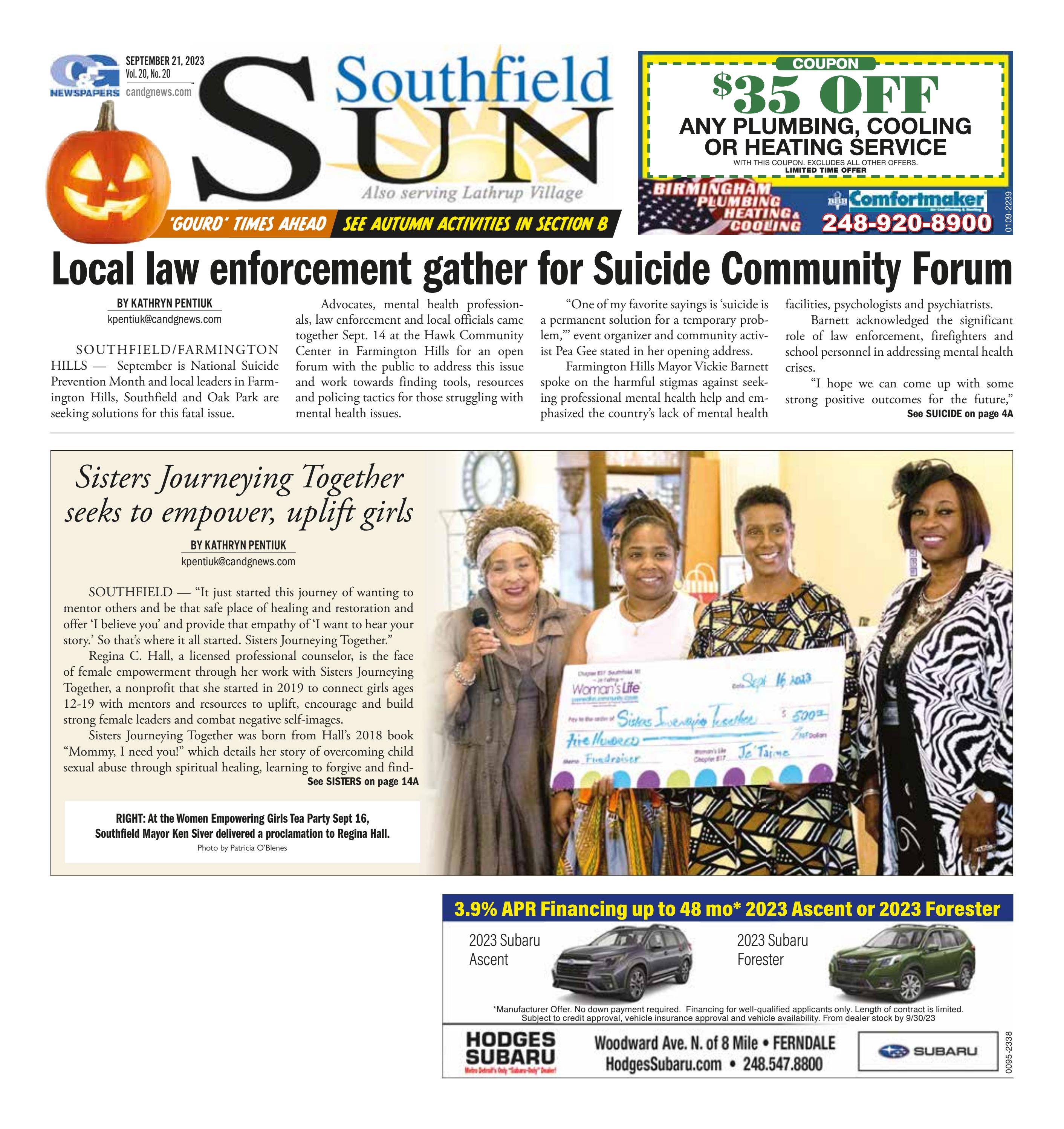 9/21/23 Southfield Sun by C & G Newspapers Issuu