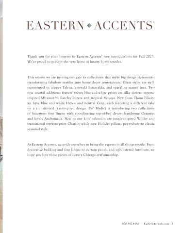 Eastern Accents - Fall 2023 New Introductions 第 3 页