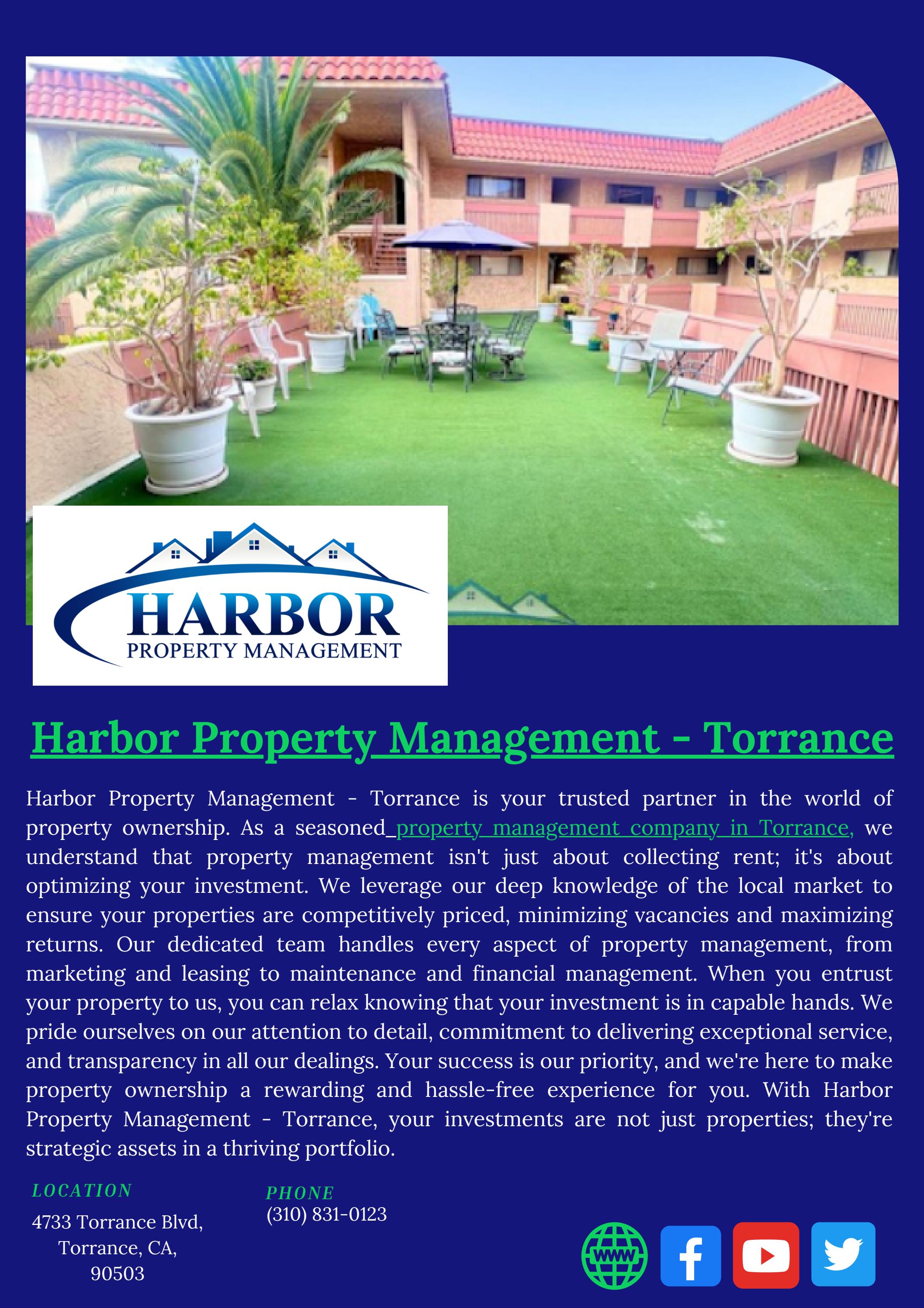 Harbor Property Management Torrance by ScottColette Issuu