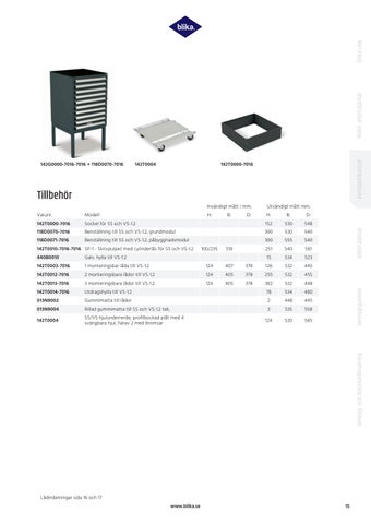 Blika 家具目录 SE 7016-7016 第 15 页