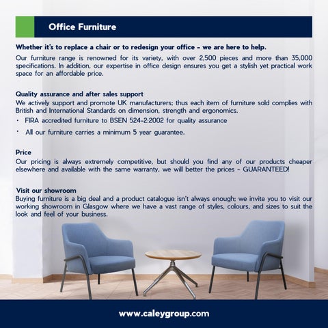 The Caley Group - Corporate 家具手册 第 10 页