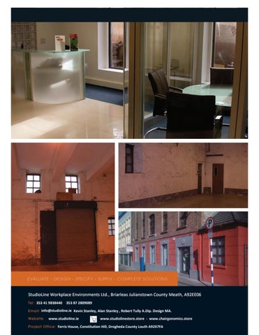 StudioLine Workplace Environments 灯饰目录 · Studioline Services Manual 第 19 页