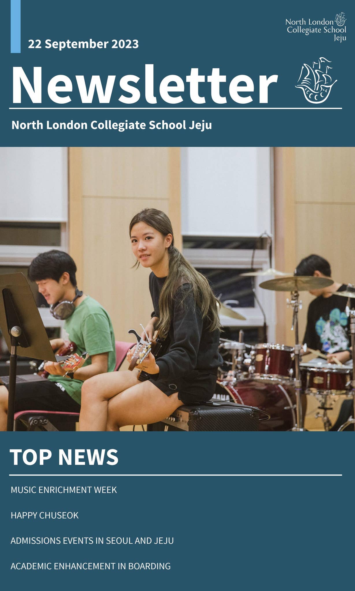 NLCS Jeju Newsletter 22 September 2023 by North London Collegiate ...