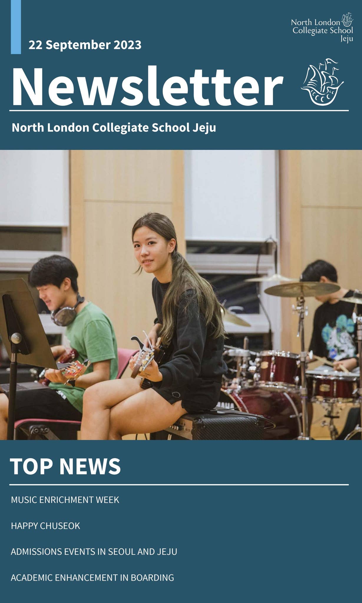 NLCS Jeju 校报 2023年9月22日 by North London Collegiate School Jeju - Issuu