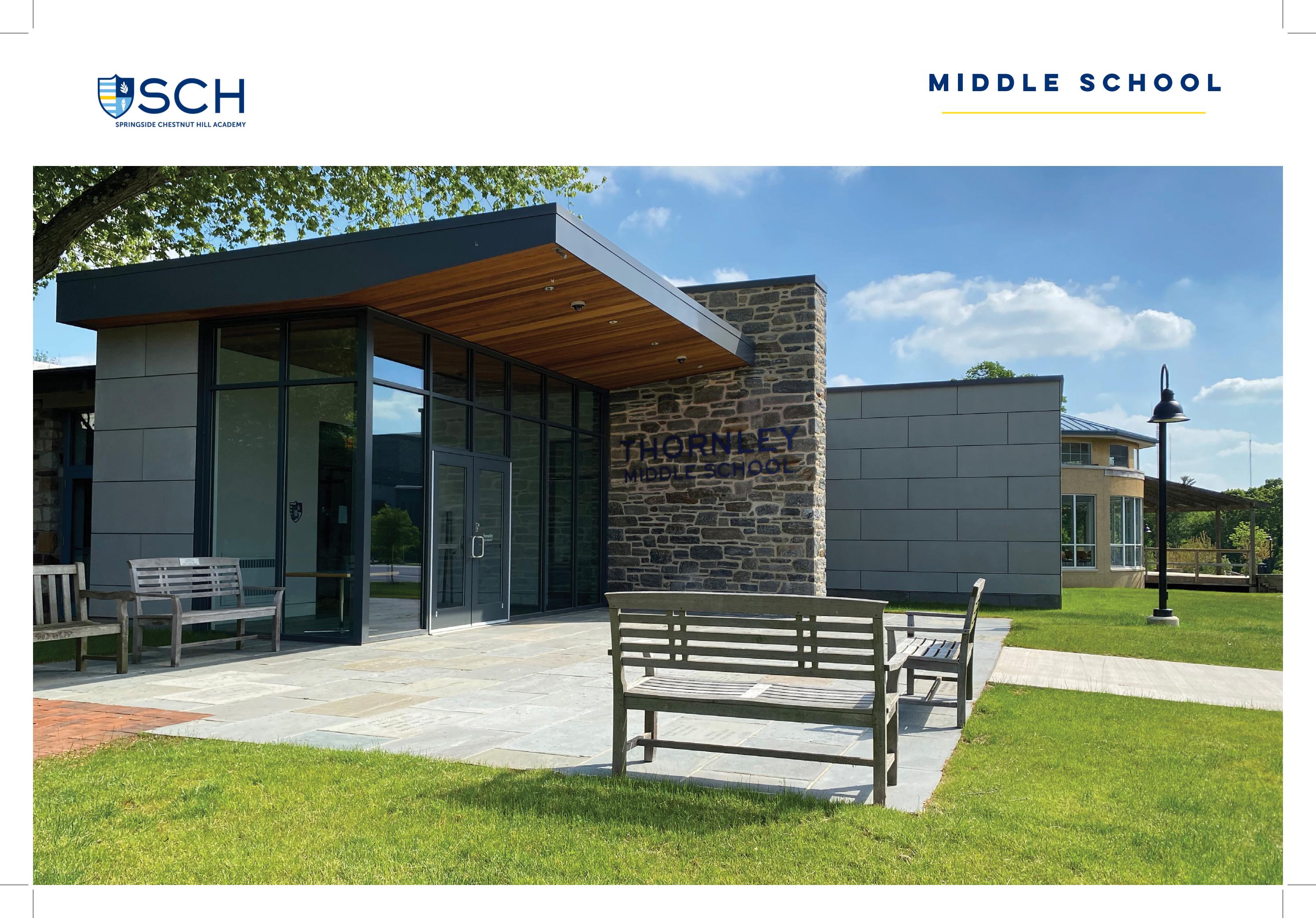 Middle School Admissions Brochure by Springside Chestnut Hill Academy