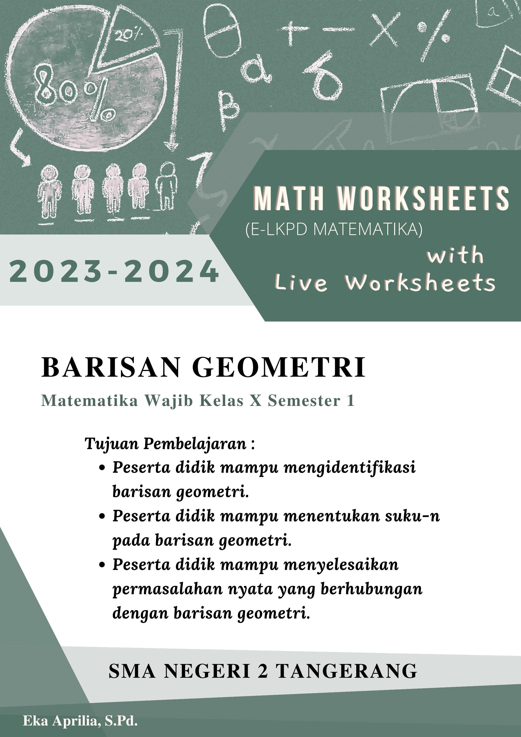 Lkpd Barisan Geometri By Eka Aprilia Issuu