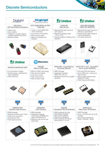 TTI Agriculture, Farm × 庭院 Equipment Application 指南 第 11 页