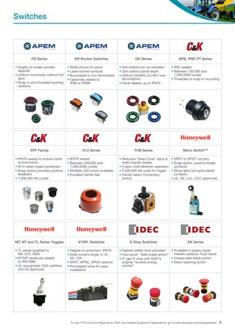 TTI Agriculture, Farm × 庭院 Equipment Application 指南 第 9 页
