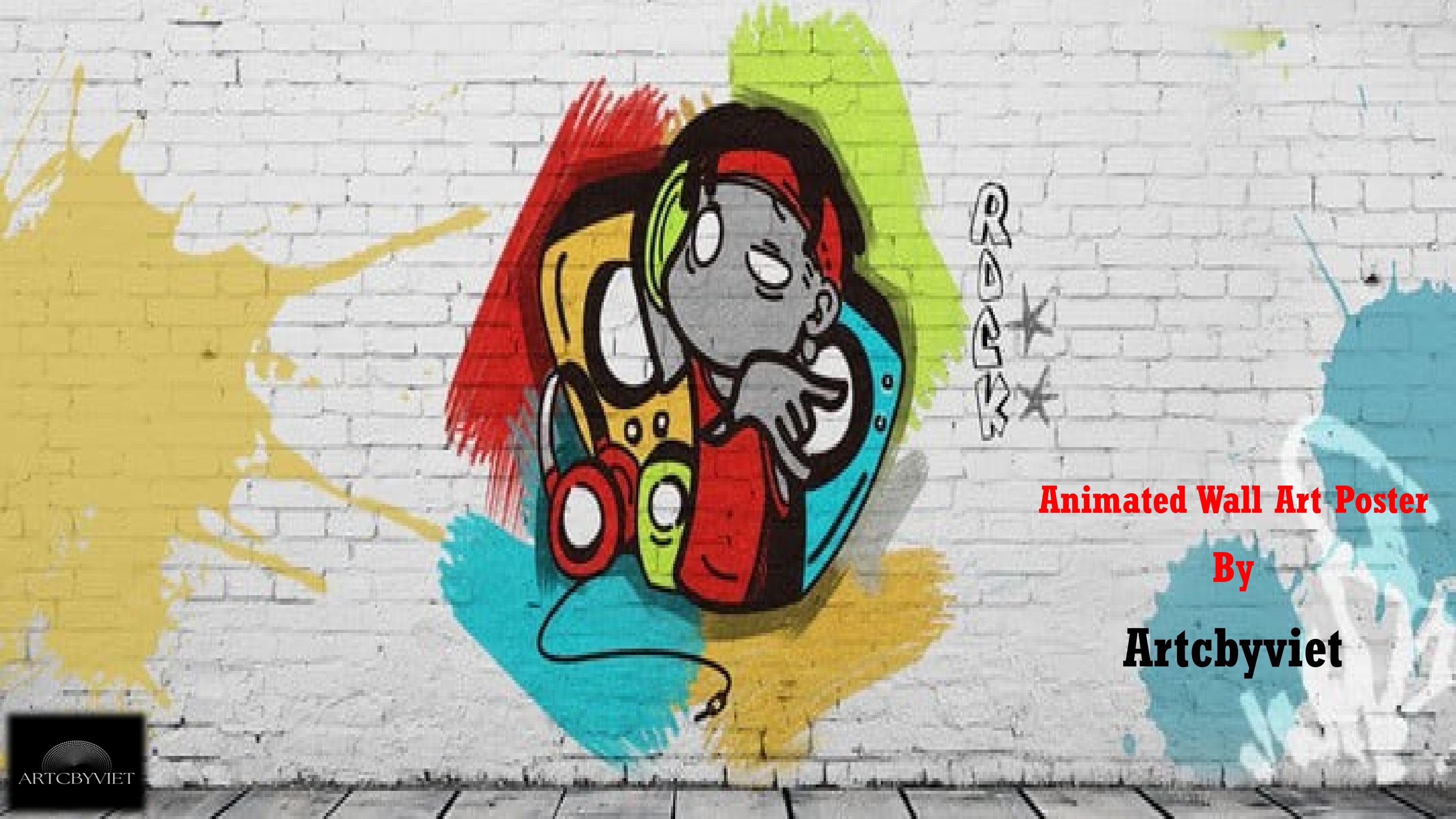 Animated Wall Art Poster by Artcbyviet - Issuu