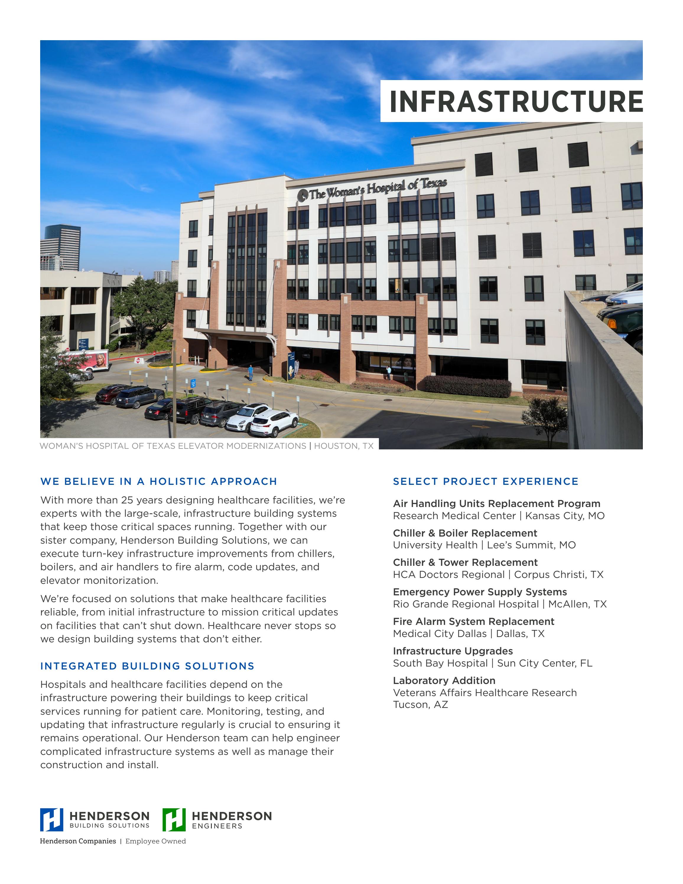 Infrastructure Introduction by hendersonengineers - Issuu