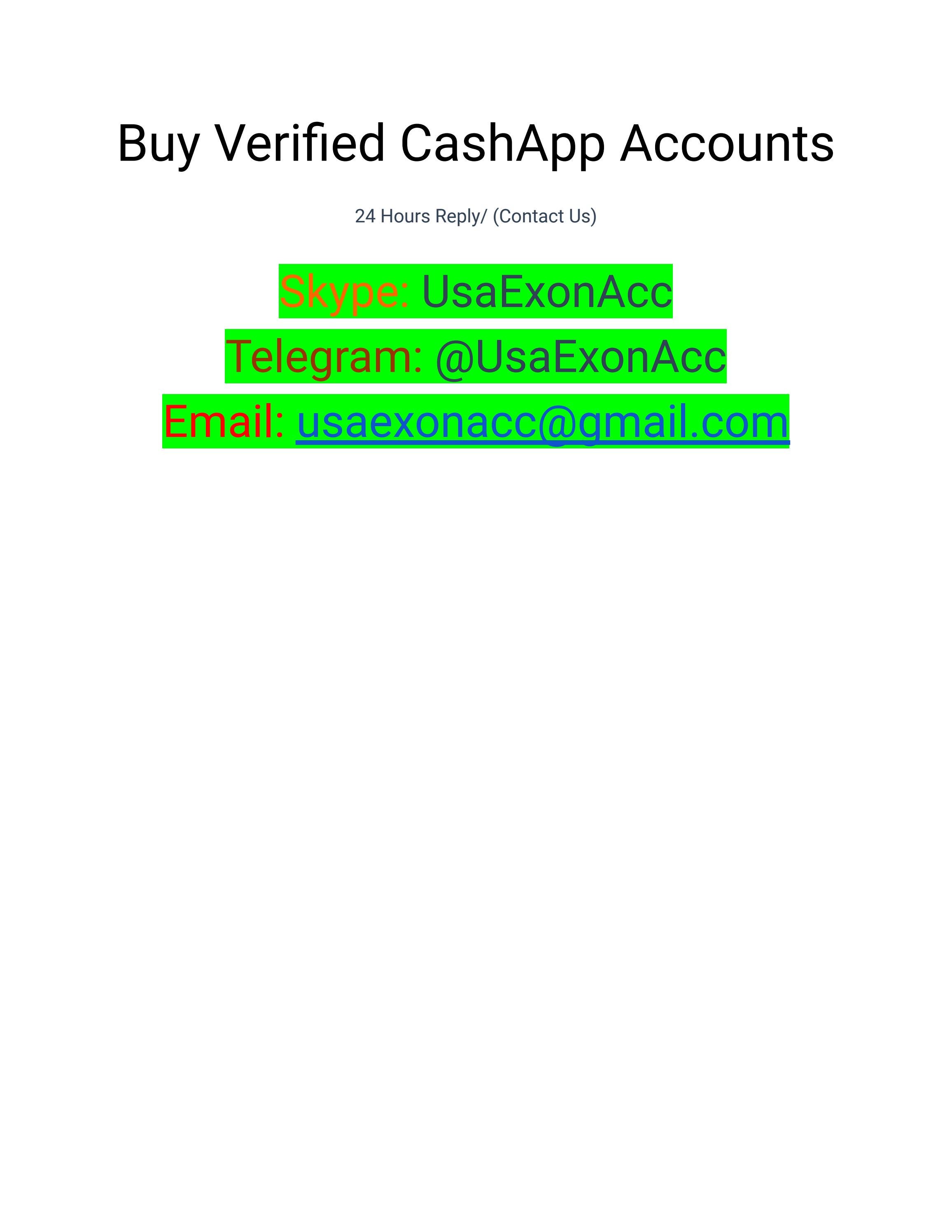 Buy Verified CashApp Accounts by Buy Verified CashApp Accounts - Issuu