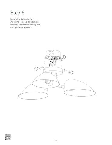 nathanjameshome 家具目录 · Argo 吸顶灯 Instruction Sheet 第 10 页