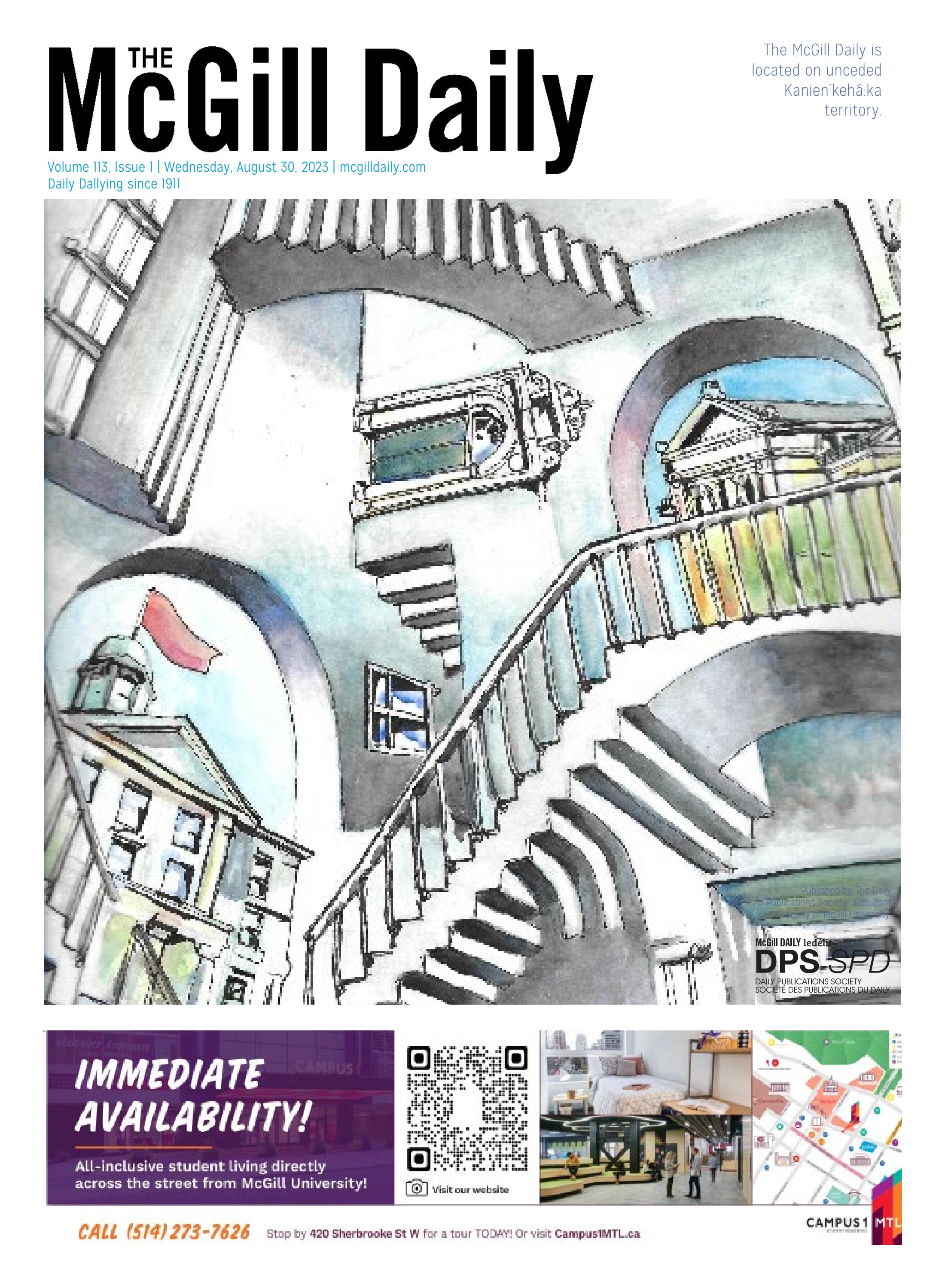 The McGill Daily Volume 113, Issue 1 by McGill Daily Issuu