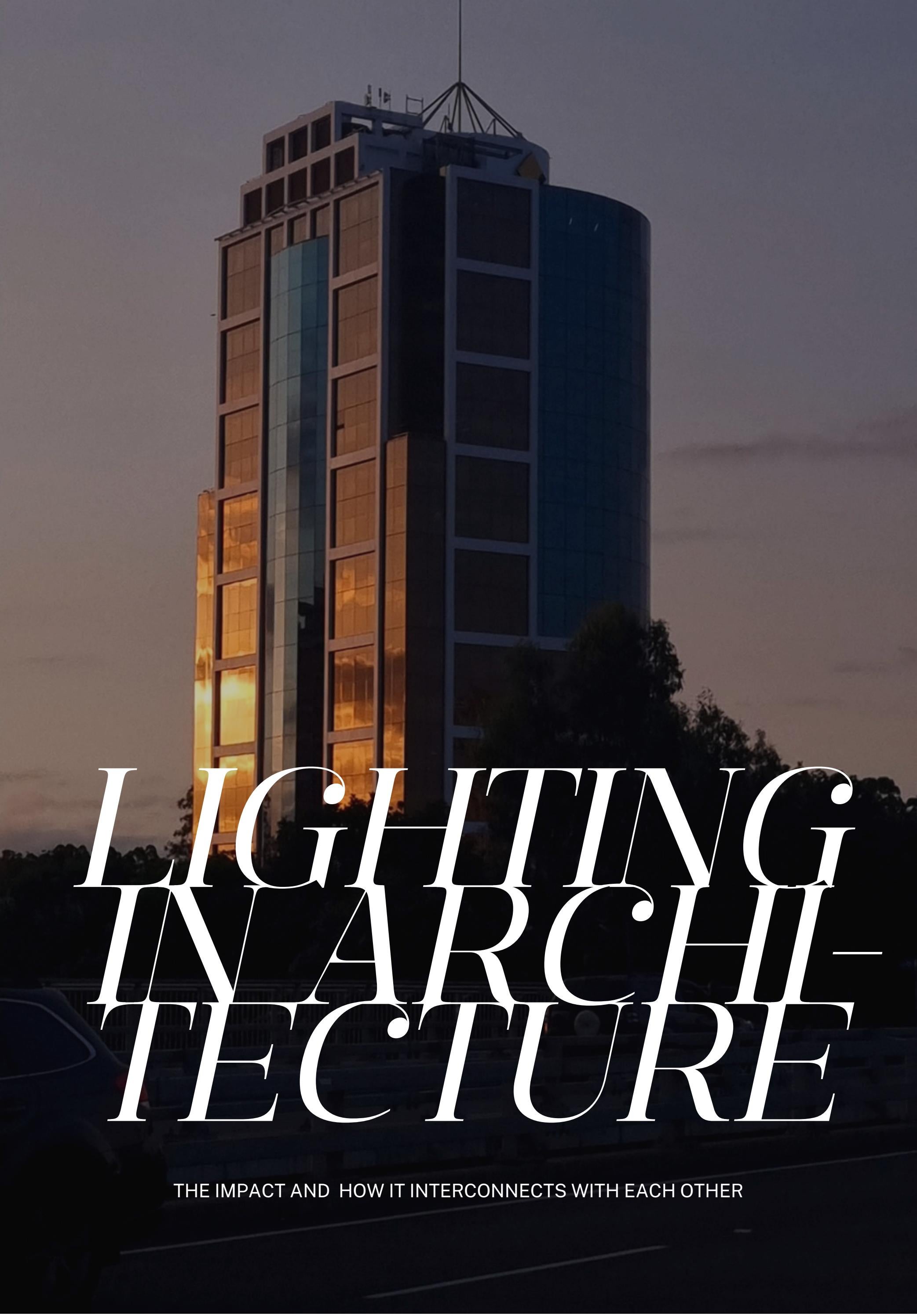Lighting in architecture by Michelle Issuu