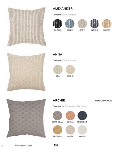Moss Home Textiles 灯饰目录 Fall 2023 第 6 页