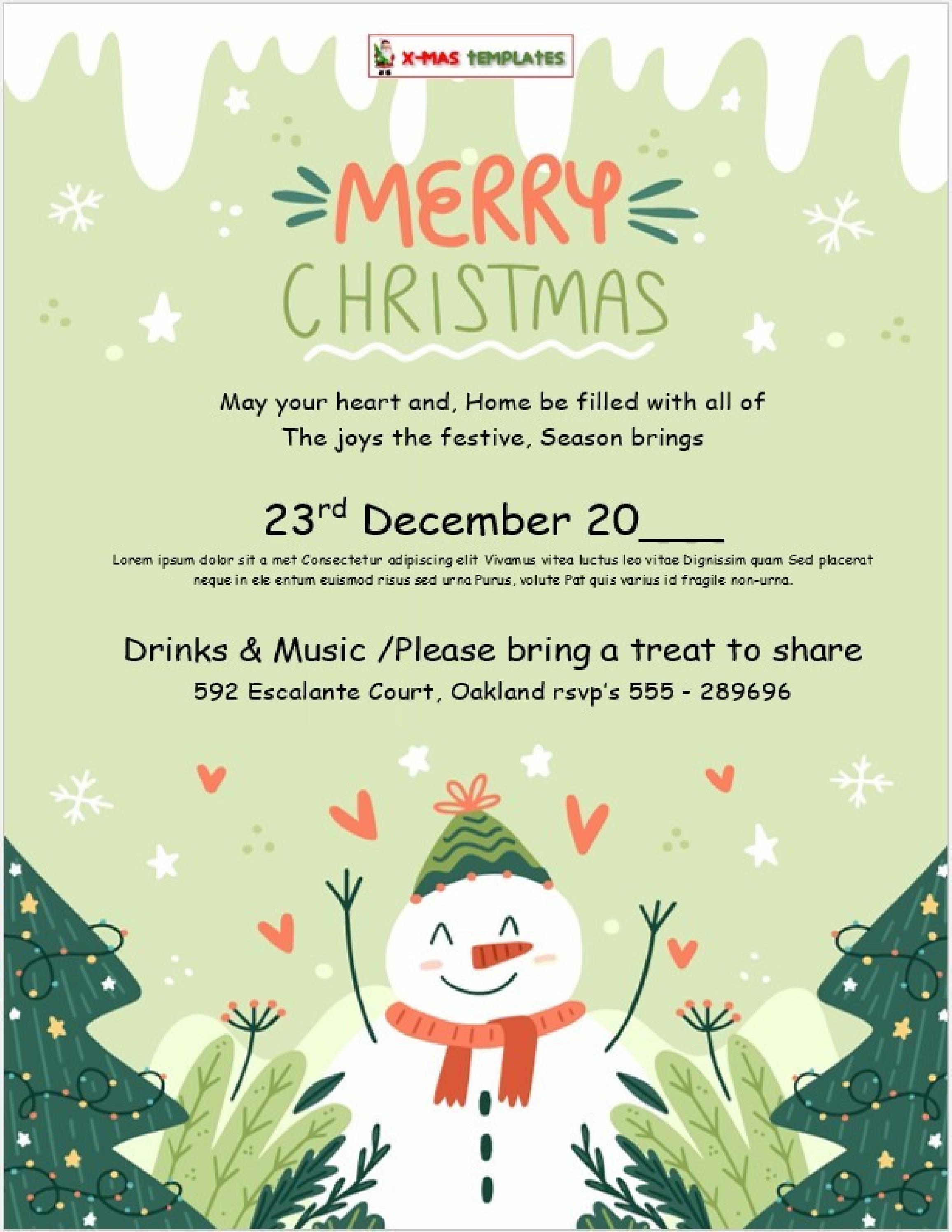 Christmas Card Templates Printables by Daniel Brady Issuu