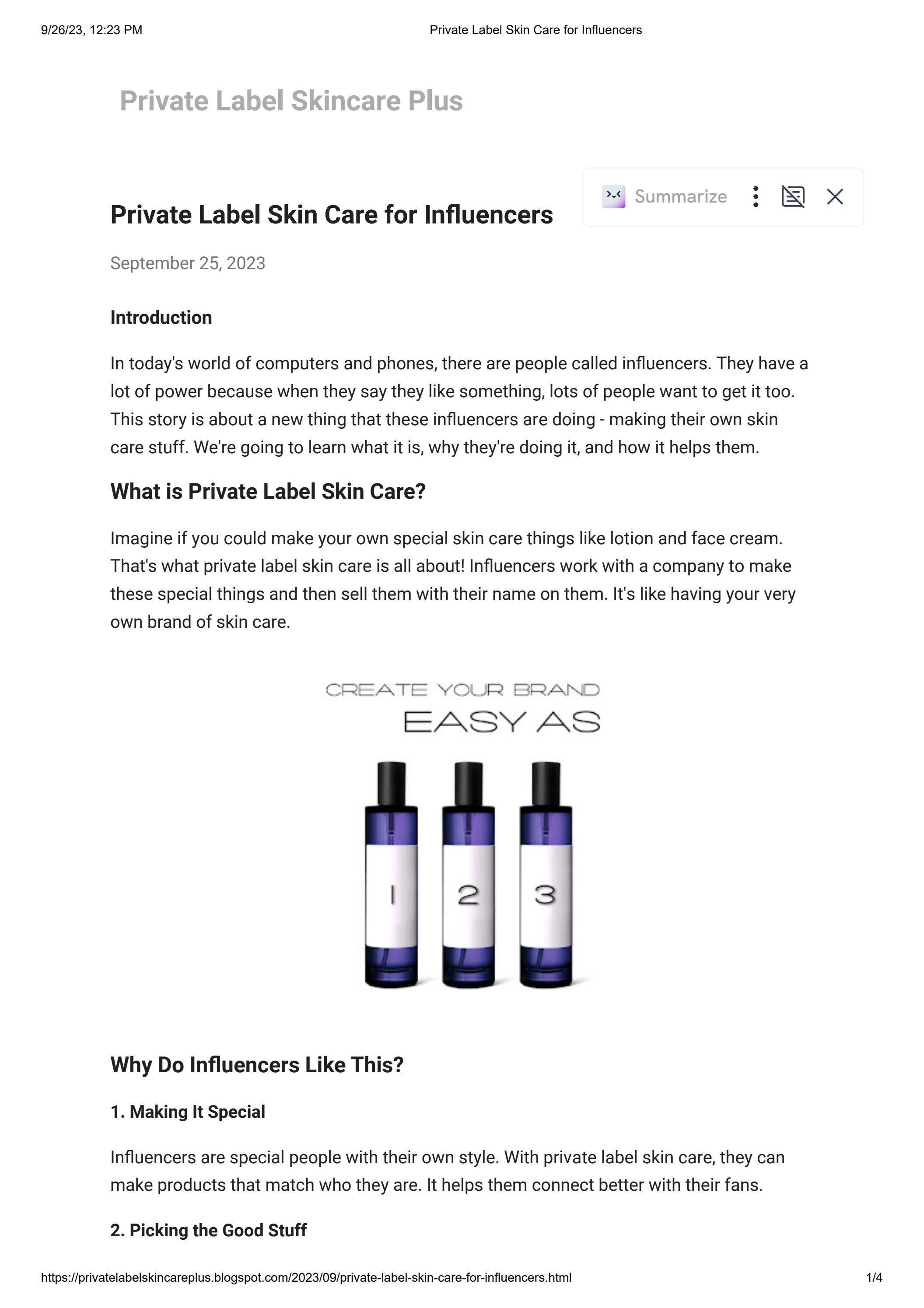 Custom Formulation Skin Care by privatelabelskincareproduct Issuu