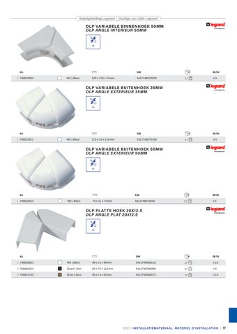 K2 - Installatiemateriaal (26/09/2023) 第 17 页