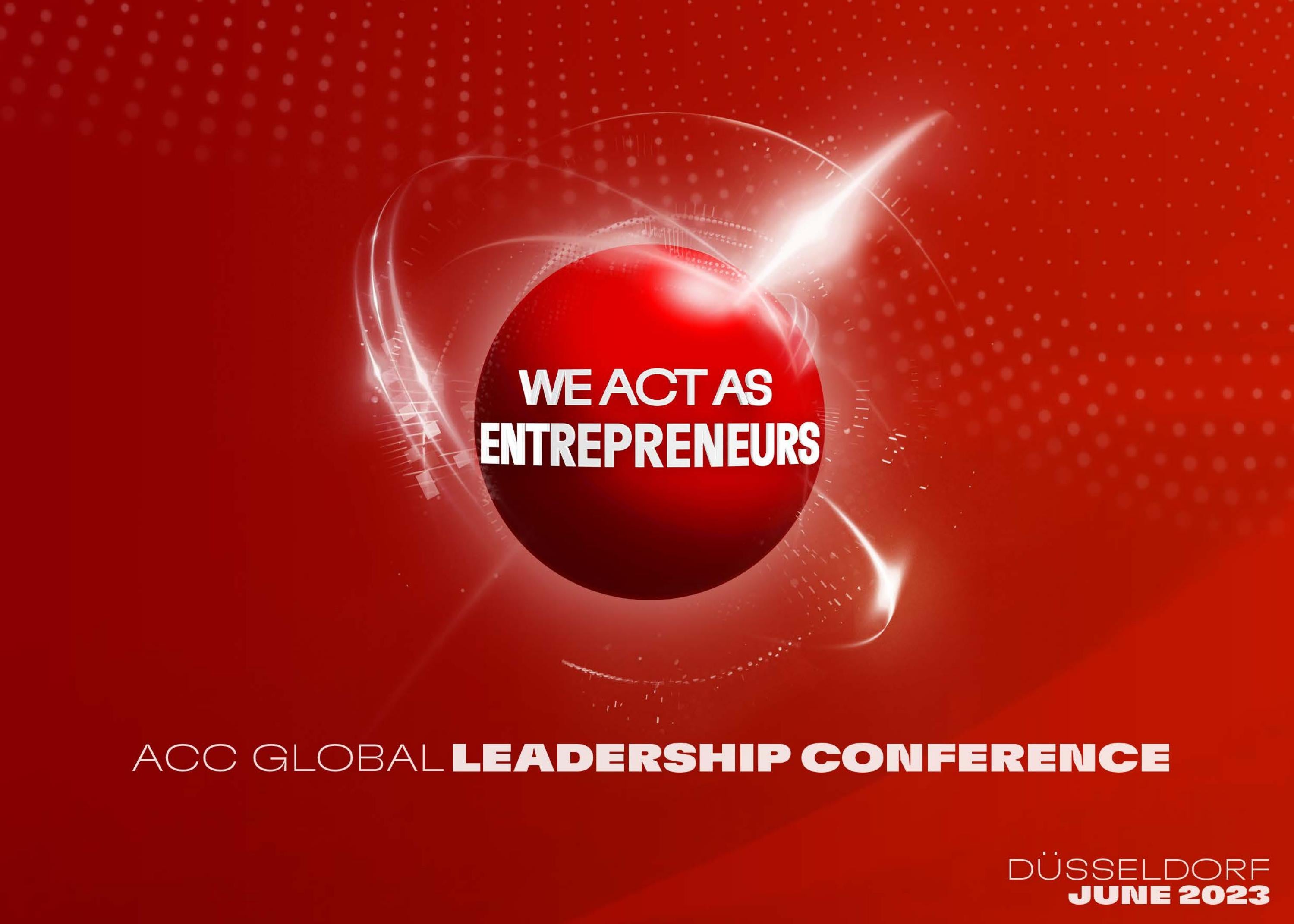 ACC Global Leadership conference by henkel_2023 Issuu