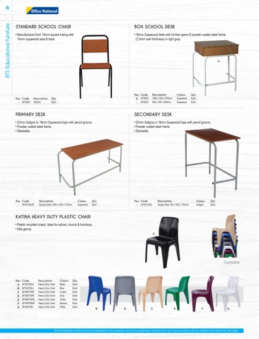 Educational 家具 | 2024 | Wadeville 办公 National 第 6 页