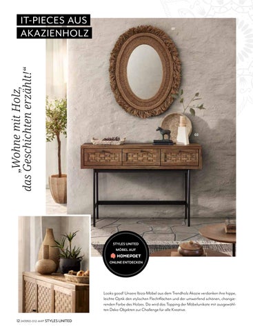 Europa Möbel-Verbund GmbH 家具目录 · Styles United Marke 第 12 页