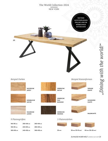 Europa Möbel-Verbund GmbH 家具目录 · Styles United Marke 第 23 页