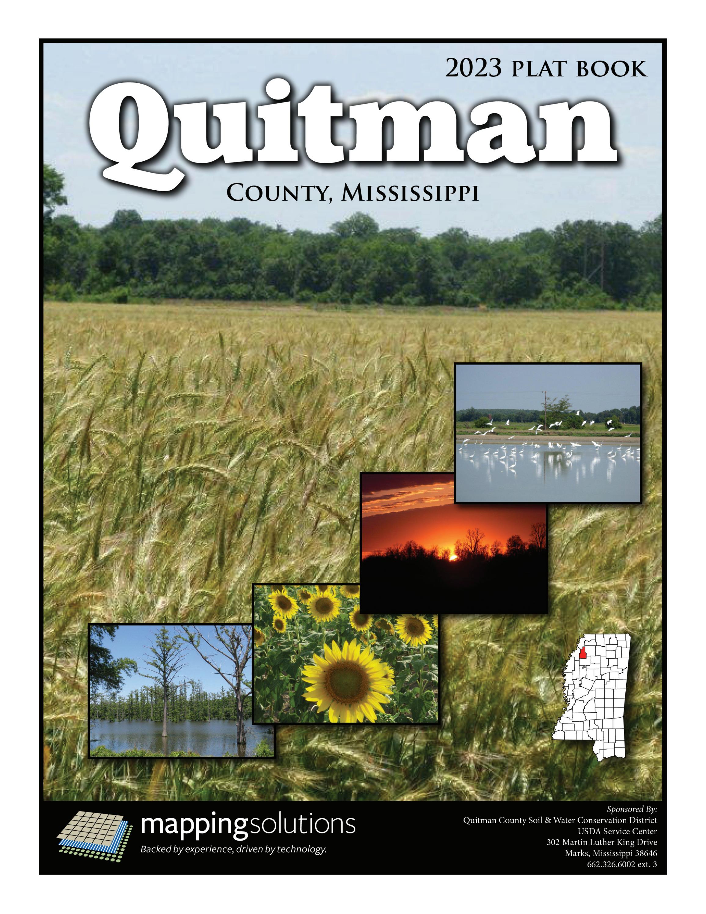 Quitman County, Mississippi 2023 eBook Pro Mapping Solutions by