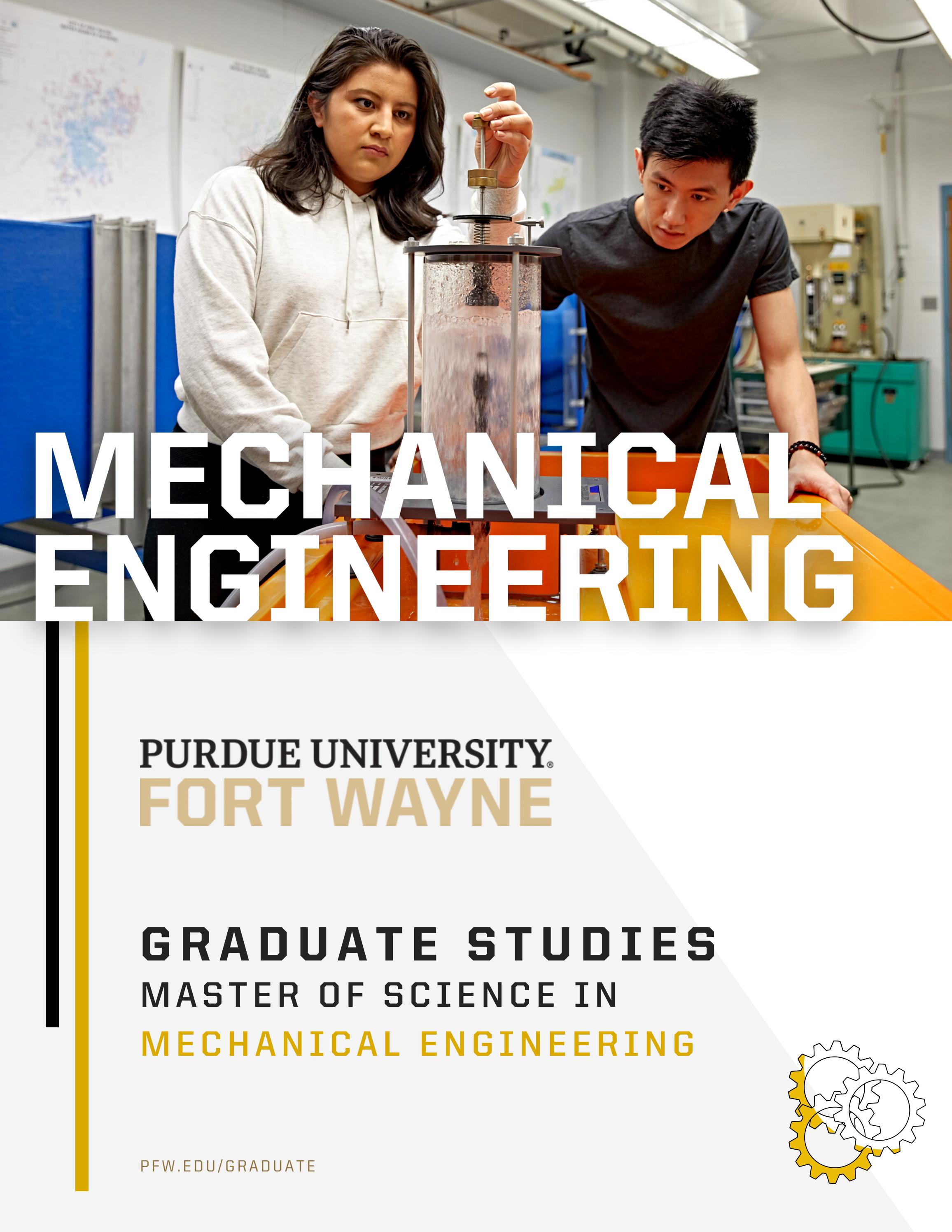 Mechanical Engineering Booklet by Purdue Fort Wayne Continuing Studies ...