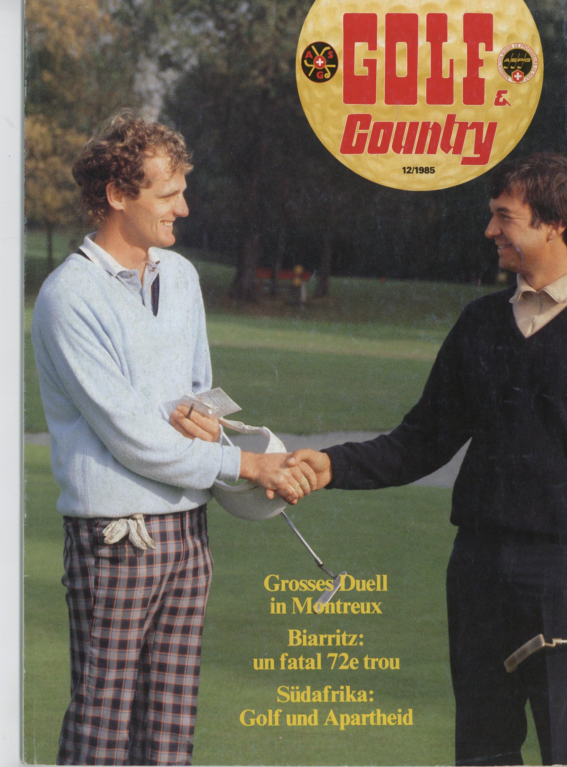 GOLF&COUNTRY 12-1985 by swissgolf.ch - Issuu