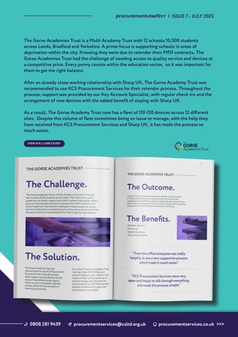 Procurement Matters - Change in the Public Sector 第 13 页