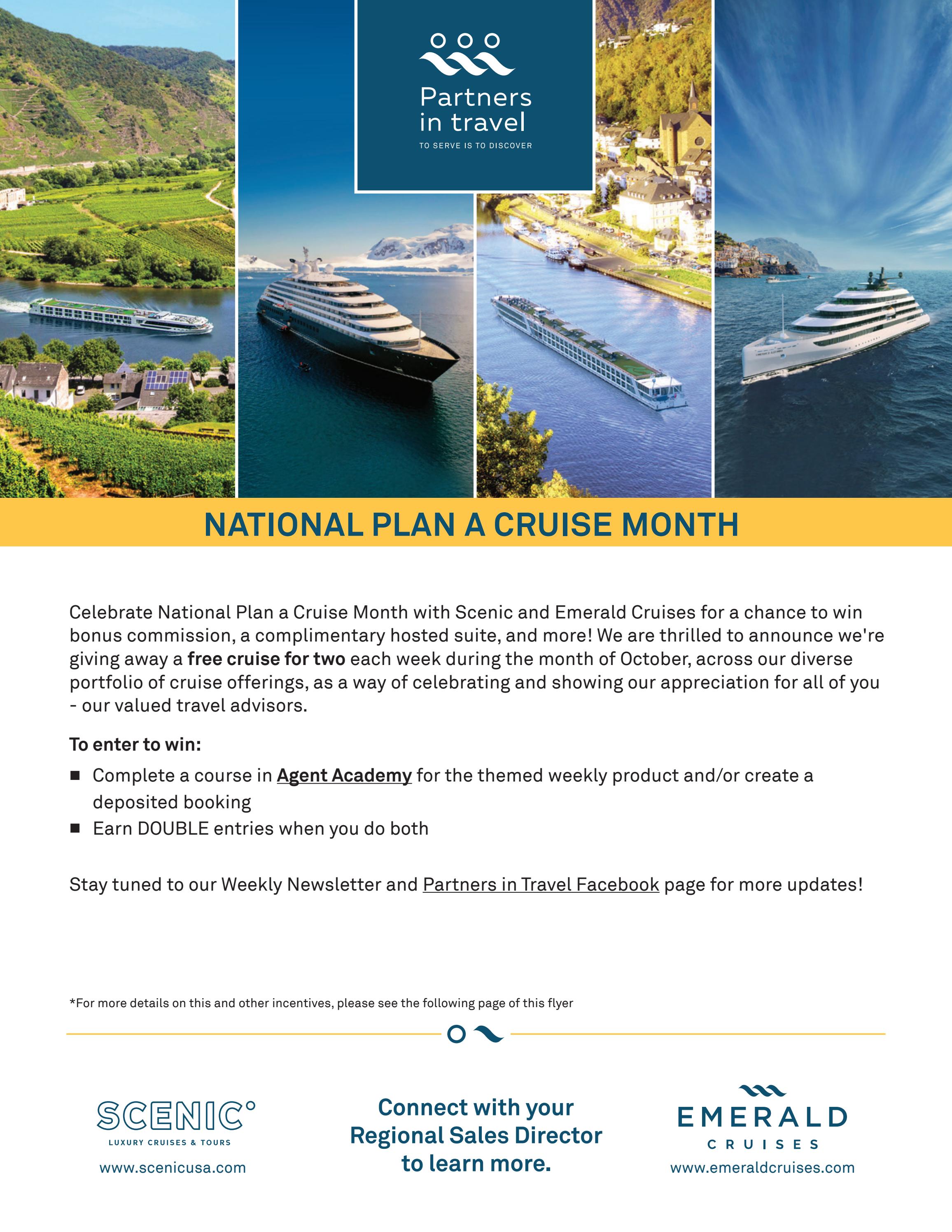 National Plan A Cruise Month Flyer By Scenic Emerald Cruises Us Issuu