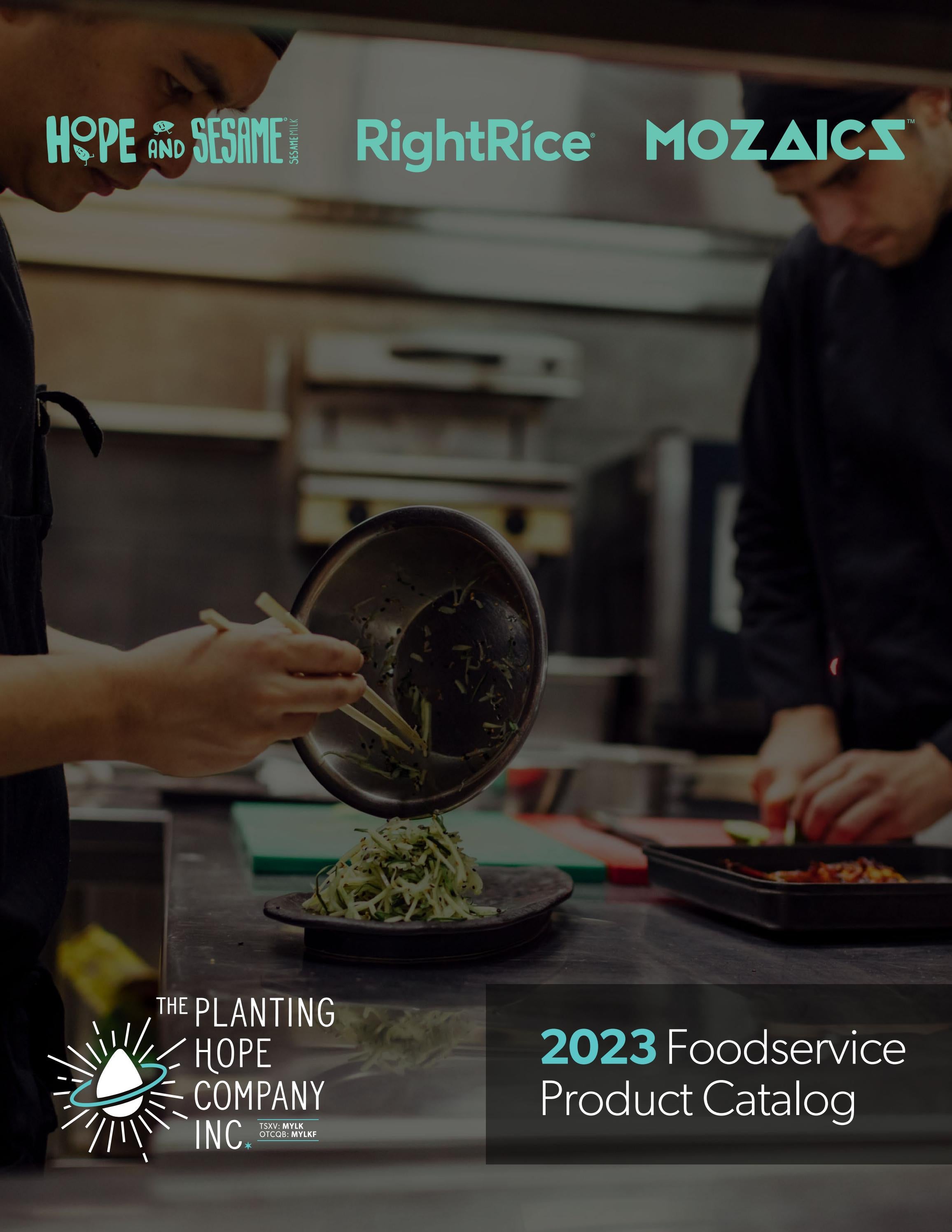 2023 Foodservice Product Catalog by The Planting Hope Company Inc. Issuu